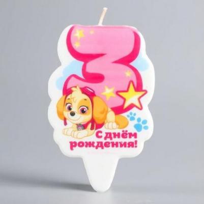 Свеча в торт "С Днем рождения" 6900042656989 – фото 4