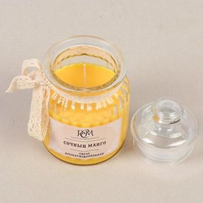 Свеча в банке СОЧНЫЙ МАНГО, 45ч – фото 3