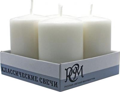 Свечи столовые белые 60х40 см 4 штуки – фото 6