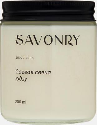 Свеча соевая Юдзу, ароматическая