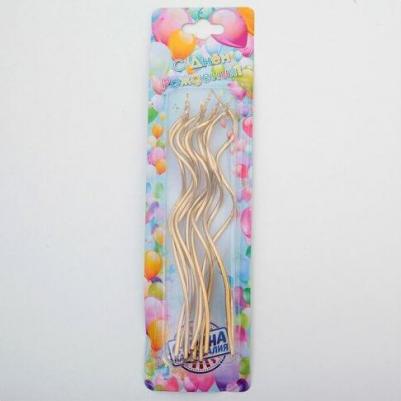 Свечи для торта "С Днём Рождения", в наборе 10 шт – фото 1