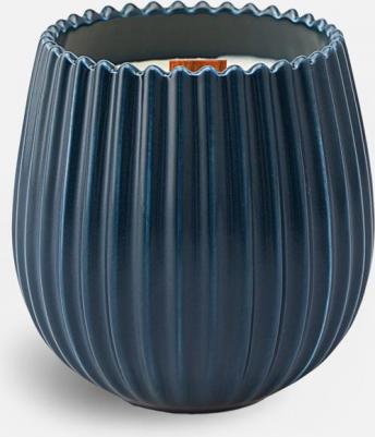 Свеча ароматическая с деревянным фитилём Cypress Jasmine & Patchouli из коллекции Edge синий 60 ч TK23-ARO0045 – фото 1