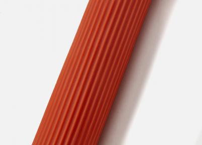 Свеча декоративная оранжевого цвета из коллекции edge, 25,5см – фото 2