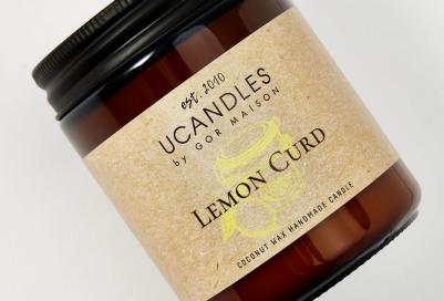 Свеча ароматическая Свеча Lemon Curd Chez Maman VASO 200.0 – фото 3
