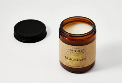 Свеча ароматическая Свеча Lemon Curd Chez Maman VASO 200.0 – фото 4