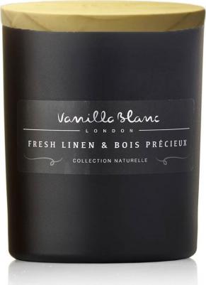 Свеча ароматическая в стекле Naturelle Лен и драгоценное дерево – фото 2