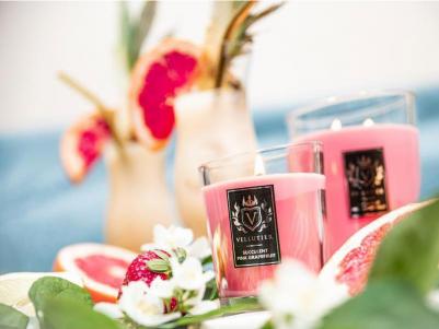 Свеча Сочный розовый грейпфрут – фото 1