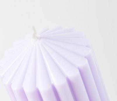 Декоративная свеча AMELIA small lavender 360 г – фото 1