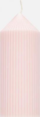 Декоративная свеча Columns Lines pink 185 г