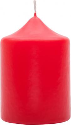 Свеча Deco 60*85 мм красная