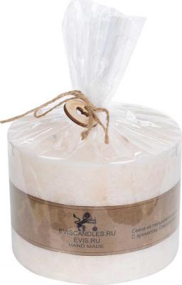 Свеча-цилиндр Бирмингем 10см айвори – фото 3