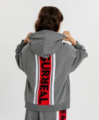 Худи 124BBGJC16040100, серый, 146 – фото 2