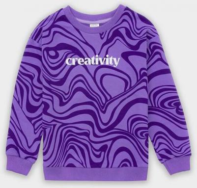 Свитшот детский 123BBGJC16040313, фиолетовый, 134 – фото 9