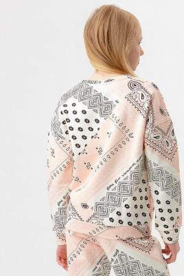 Свитшот детский 123BBGJC16180013, розовый, 134 – фото 2