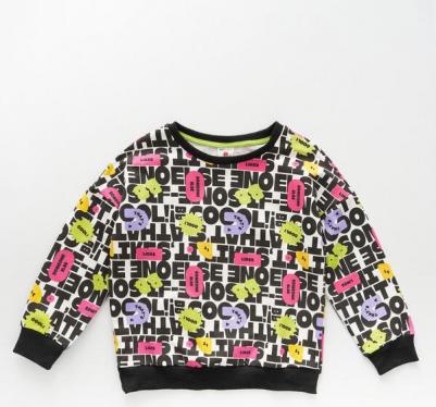 Свитшот детский 123BBGMC16110025, цвет мультицвет, размер 104 – фото 4