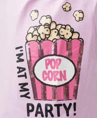 Свитшот со спущенным рукавом и манжетами розовый 222BBGP16021200 р.128 – фото 4