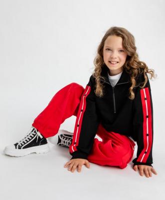 Толстовка 124BBGJC16050800, черный, 164