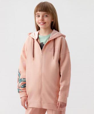 Толстовка детская 123BBGJC16161200 розовый, 158