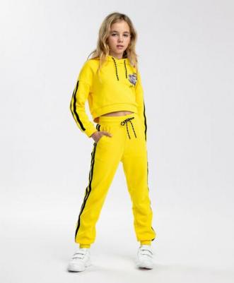 Толстовка детская 223BBGJC16022700, желтый, 158 – фото 8