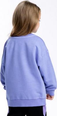 Толстовка, средней длины, размер 104, фиолетовый – фото 9