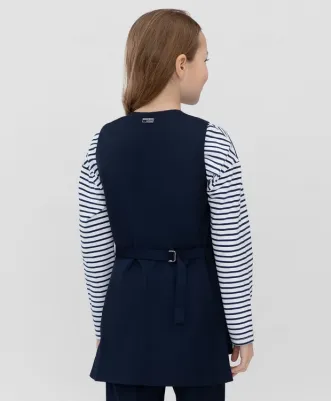 Жилет детский 222BBGS4702, синий, 152 – фото 1