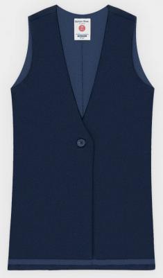 Жилет детский 222BBGS4702, синий, 152 – фото 7