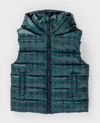 Жилет с принтом в клетку (134) – фото 2