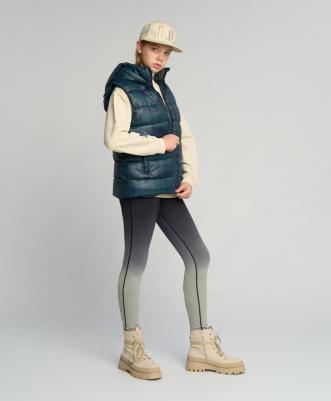 Жилет с принтом в клетку (134) – фото 6