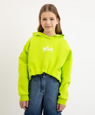 Толстовка 12408GJC1607, салатовый, 146 – фото 2