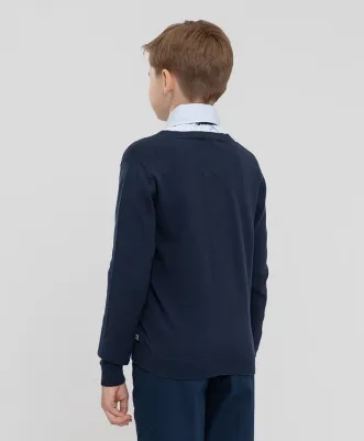 Кардиган синий (146) 4630137211404 – фото 2