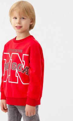 Свитшот детский 123BBBMC16013500, цвет красный, размер 98 – фото 3