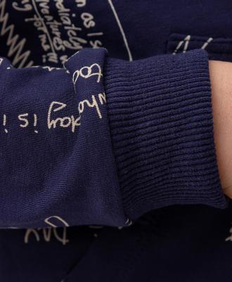 Толстовка детская 123BBBMC16091013, цвет синий, размер 98 – фото 1