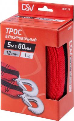 Трос буксировочный 60 мм 5 м (6 т) полиэстер (R88112) – фото 1