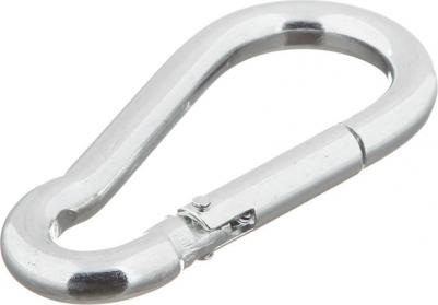 Карабин пружинный d8 мм 80 мм DIN 5299 – фото 5