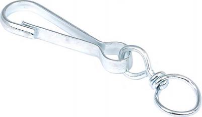 карабин с вертлюгом оцинкованный 120 мм 1 шт