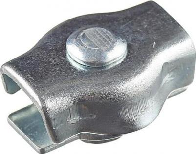 Зажим троса Simplex 6 мм белый цинк 1 шт 243370