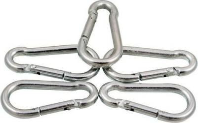 Комплект усиленных универсальных стальных карабинов HOME and DIY – фото 3