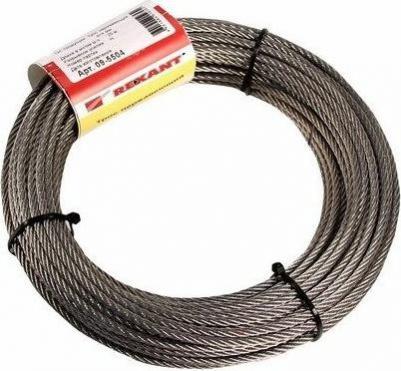 Трос нержавеющий, D 4 мм, 20 м – фото 2