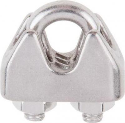 Зажим для троса SMP-02260-1 М5, нерж.сталь (А4), DIN 741