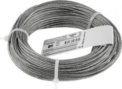 Трос стальной 2 мм 25 м – фото 5