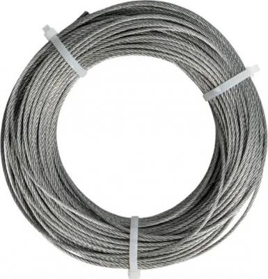 Трос стальной 2 мм 50 м – фото 6
