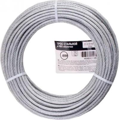 Трос стальной 2.9/4 мм 25 м – фото 7