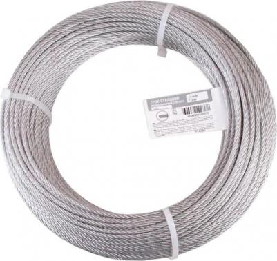 Трос стальной 4 мм 100 м – фото 3