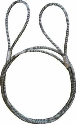 Буксир канатный БТК 1047402, 19,0 т, 6,0 м, опрессовка, канат, 19,5 мм