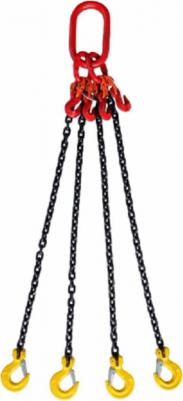 Цепной четырехветвевой строп 4СЦ 2.5 т, 4000 мм, 8 класс 4687201915416