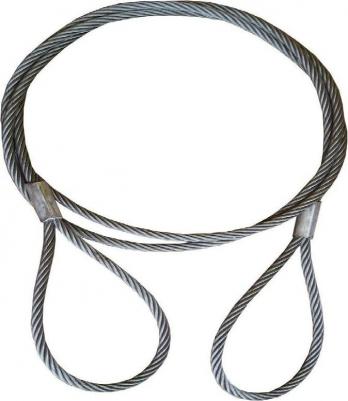 Канатный петлевой строп УСК1 5.0 т, 2000 мм, опрессовка 4687205380791