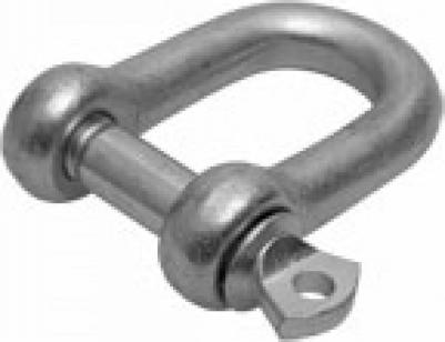 Оцинкованная, такелажная скоба 4-304515-14