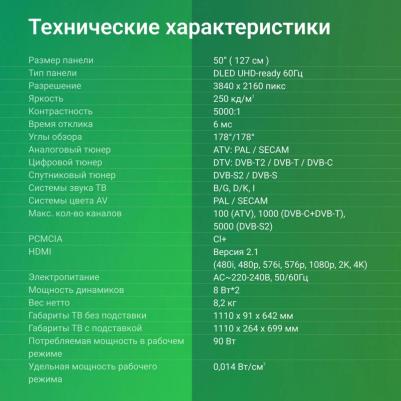 DM-LED50UBB40 – фото 2