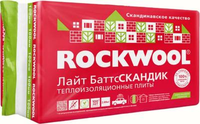 Базальтовая вата Лайт Баттс Скандик 800х600х100 мм 6 плит в упаковке - характеристики – фото 4