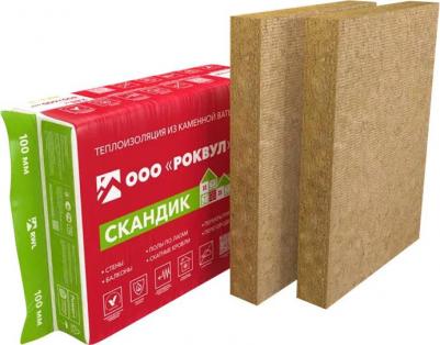 Базальтовая вата Лайт Баттс Скандик 800х600х100 мм 6 плит в упаковке - характеристики – фото 10